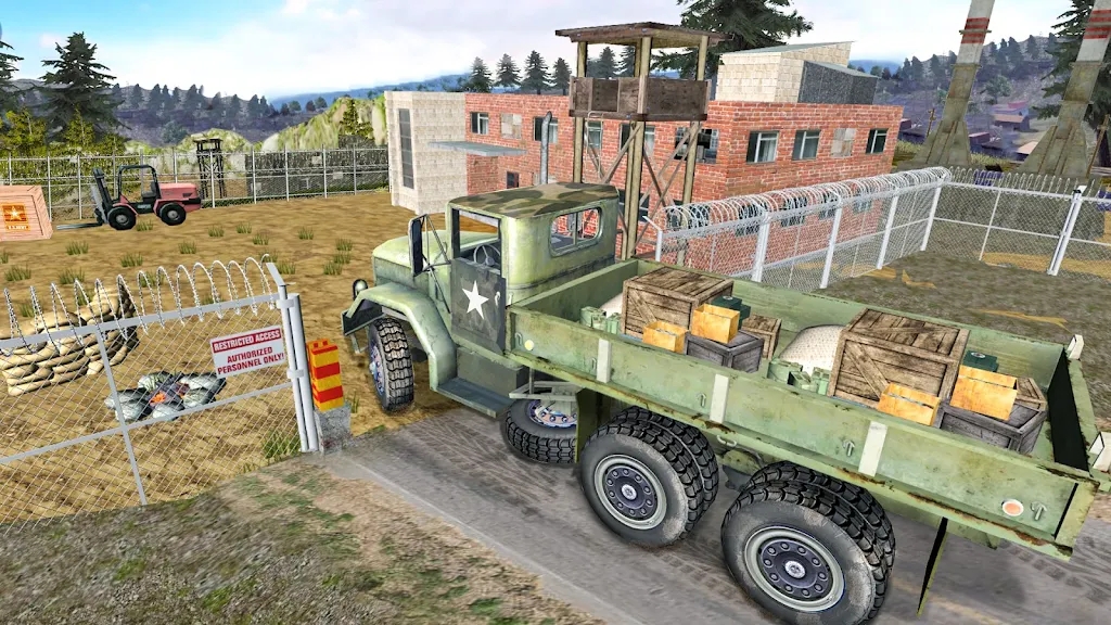 军用卡车驾驶吉普模拟(Army Truck Driving Jeep Sim)