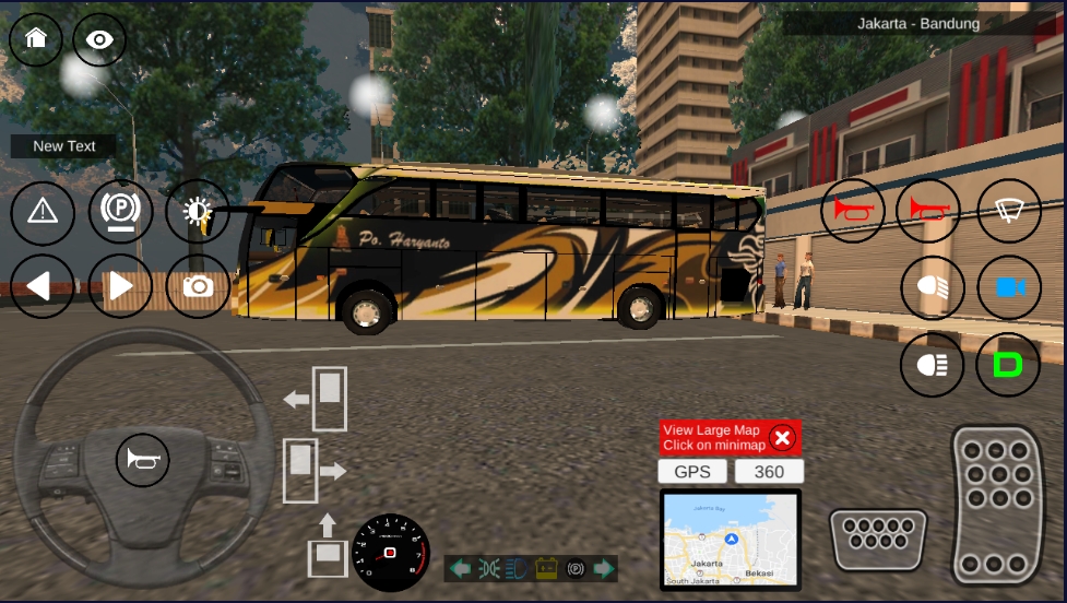 3D模拟公共汽车站(Bus telolet simjulator 3D)