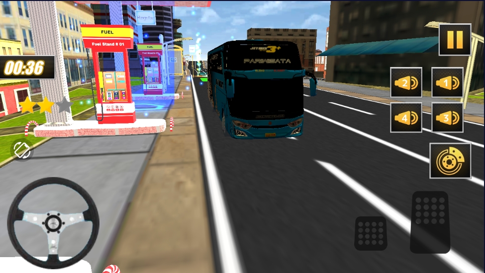 3D模拟公共汽车站(Bus telolet simjulator 3D)